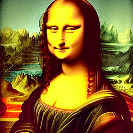 Prompt: male Mona Lisa