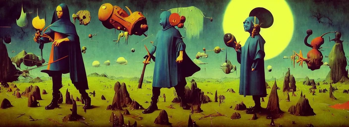 Image similar to full - body surreal colorful divine rpg character concept art anatomy, action pose, very coherent and colorful high contrast masterpiece by norman rockwell franz sedlacek hieronymus bosch dean ellis simon stalenhag rene magritte gediminas pranckevicius, dark shadows, sunny day, hard lighting, reference sheet white! background