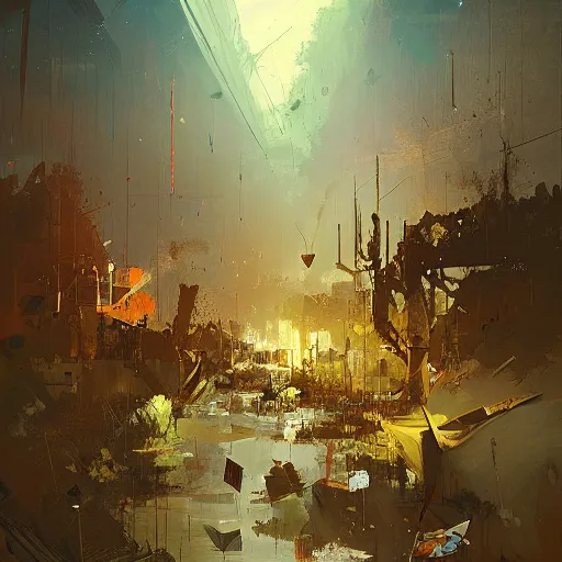 Prompt: viva la vida, by ismail inceoglu