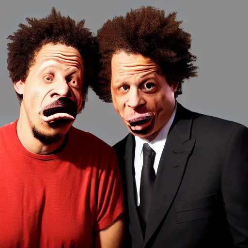 Image similar to eric andre making a goofy face