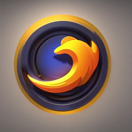 Prompt: circular token, video game power-up, called Increase Rate of Fire, similar to Mozilla Firefox logo, similar to Blender logo, octane render, 4K