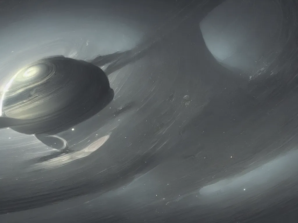 Image similar to little saturn ring, 8 k, 3 d, beautiful artwork, detailed painting, trending on artstation, digital illustration, art style by james gurney, dark ambient, matte background, 8 k resolution