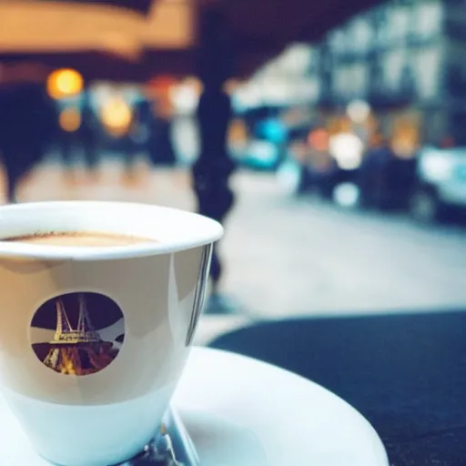 Image similar to photo cup of coffee in Paris cafe