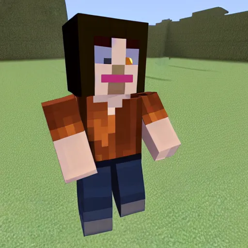 Herobrine Girl skin