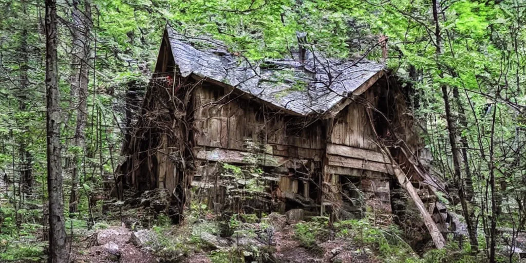 Image similar to The Devil\'s secret hideout in Canada