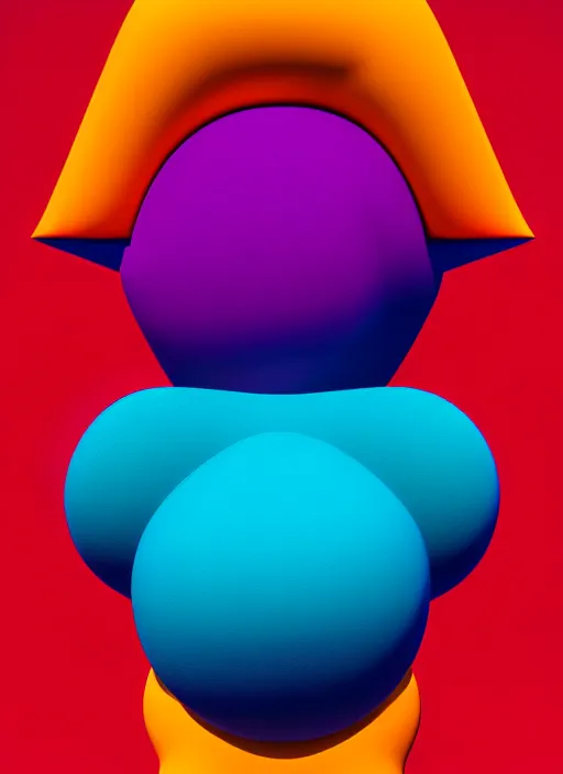 Image similar to abstract sculpture by shusei nagaoka, kaws, david rudnick, 3 d, octane, vray, pastell colours, cell shaded, 8 k