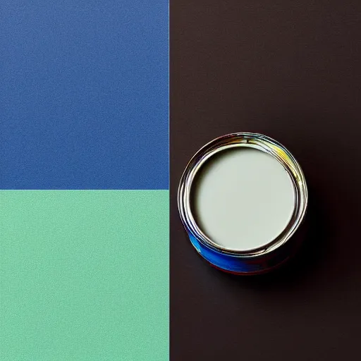 Image similar to can of paint, minimal, modern