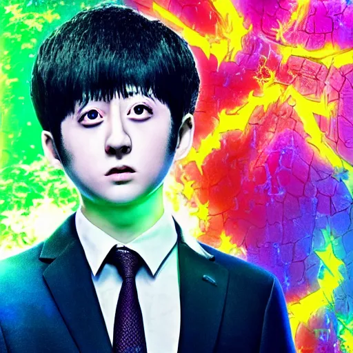 Image similar to Mob Psycho 100%, live action film