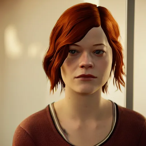 Prompt: jane levy in life is strange, highly detailed, high quality, hd, 4 k, 8 k, canon 3 0 0 mm, professional photographer, 4 0 mp, lifelike, top - rated, award winning