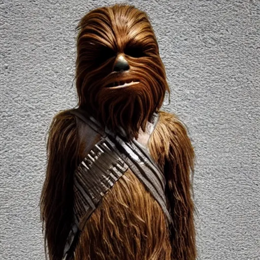 Prompt: “ chewbacca as a roman statue ”