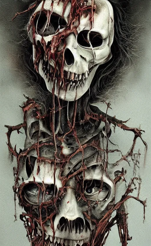 Prompt: amazing detailed painting. disturbing, twisted, dark, evil