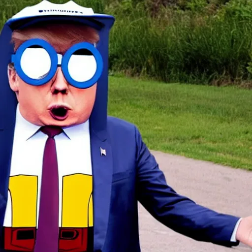 Prompt: Donald Trump as a minion