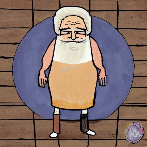 Prompt: sourdough grandpa