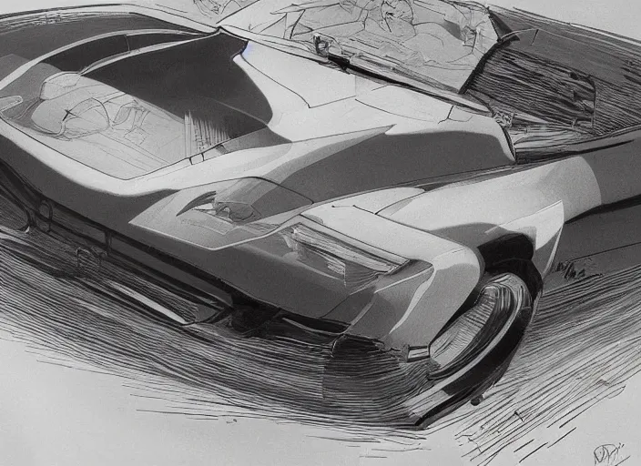 SPEED RACER MACH 5 SKETCH