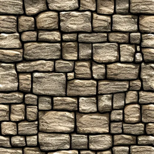 chiseled stone brick texture material, high