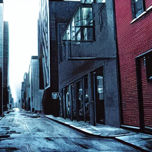 Prompt: dystopian jane street