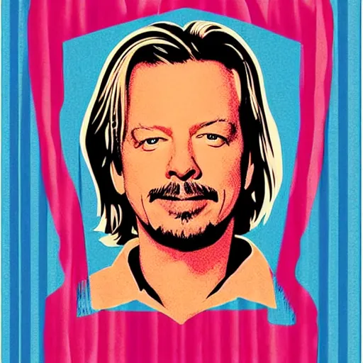 Image similar to david spade poster by shepard fairey