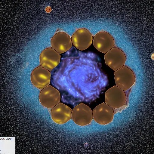 Image similar to James Webb telescope image of Azathoth