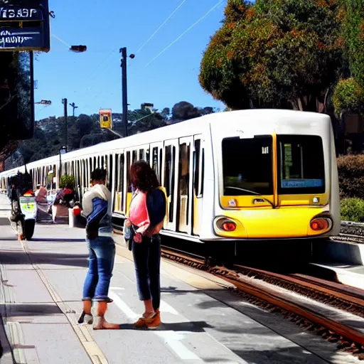 Prompt: Bay Area Rapid Transit