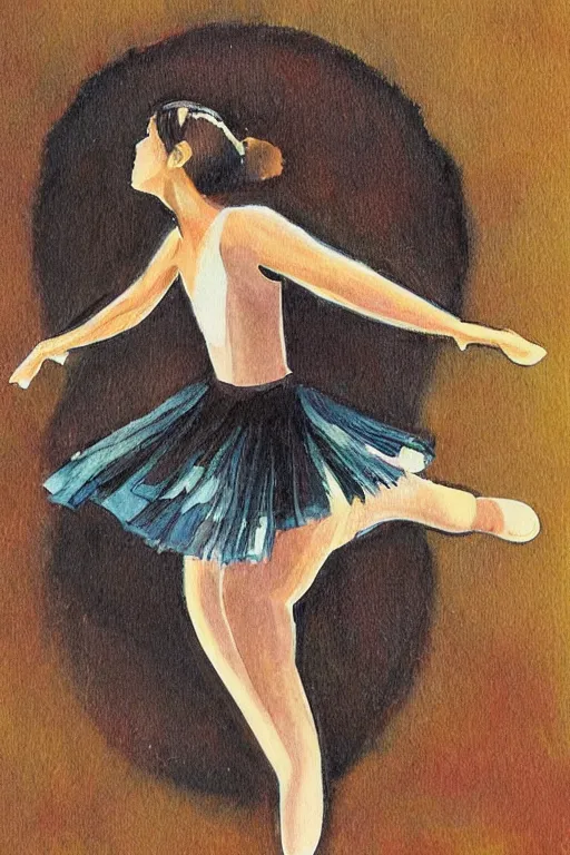 Image similar to female dancer notecard by kim taylor reece