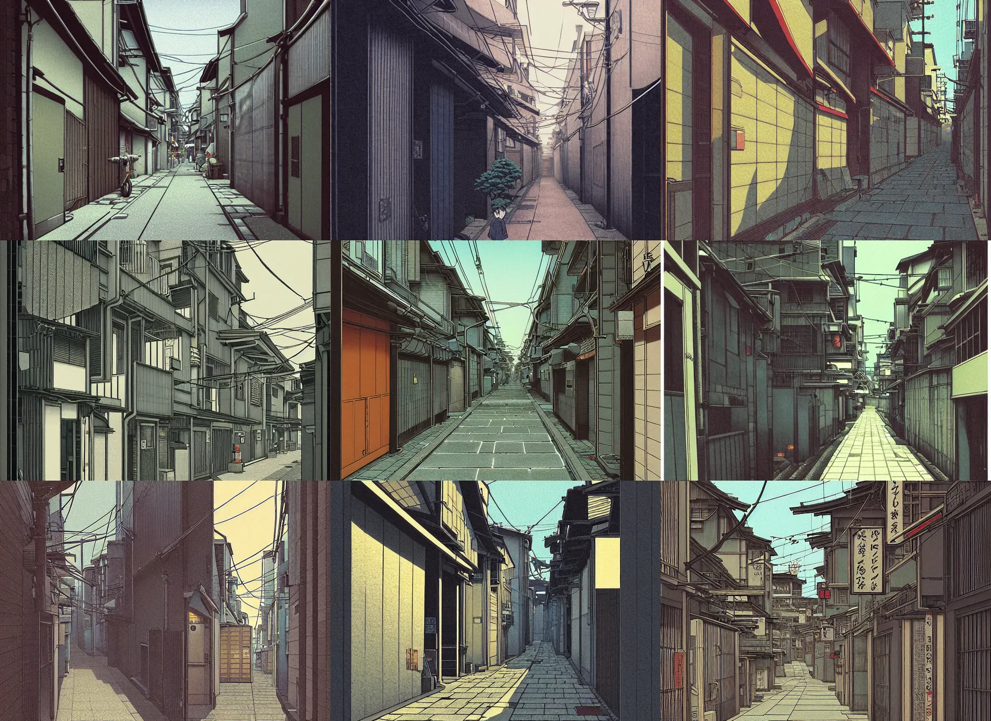 Prompt: tokyo alleyway, by makoto shinkai, hasui kawase, beautiful