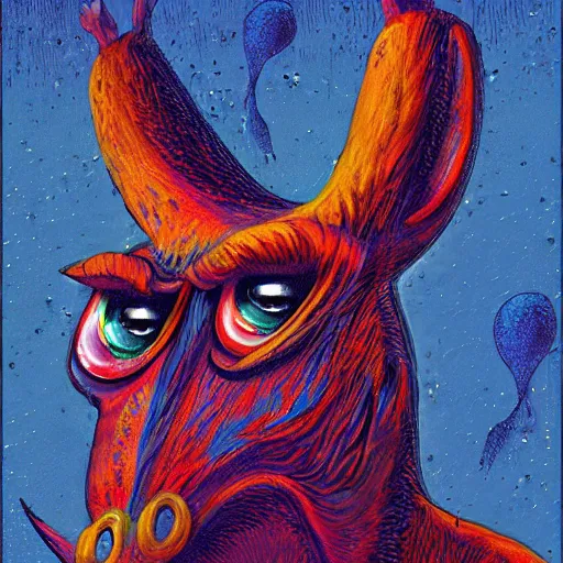 Prompt: a dik dik monster colorful, funny, abstract, digital art, fantasy, magic, trending on artstation, ultra detailed, professional illustration by Basil Gogos