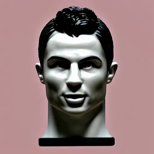 Image similar to cristiano ronaldo as doctor, accurate, 30mm, face, soft colours, dramatic lighting, nikon