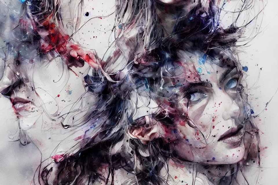 Prompt: concept art, trending on cgsociety and unreal engine, light effect, highly detailed, super wide angle, watercolor by Agnes Cecile
