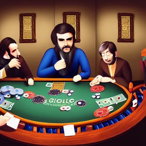 Image similar to eels playing poker