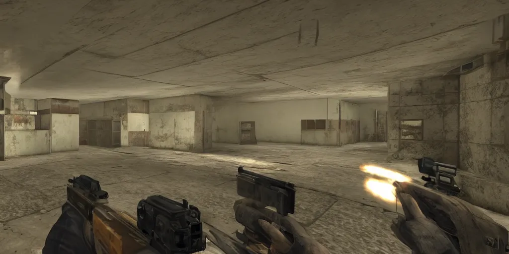 Prompt: still frame from the video game counter strike : global offensive, award - winning, stunningly realistic, volumetric lighting, coherent, no artifacts, cinematic, atmospheric, studio quality