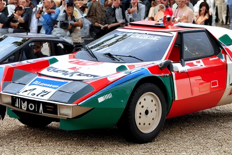 Prompt: Lancia Stratos