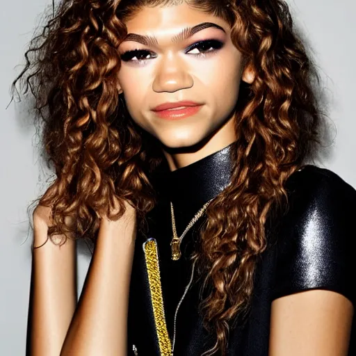 Prompt: Zendaya portrait photo