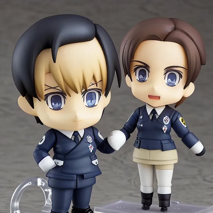 Image similar to Adolf Hitler, An anime nendoroid of Adolf Hitler, figurine, detailed product photo