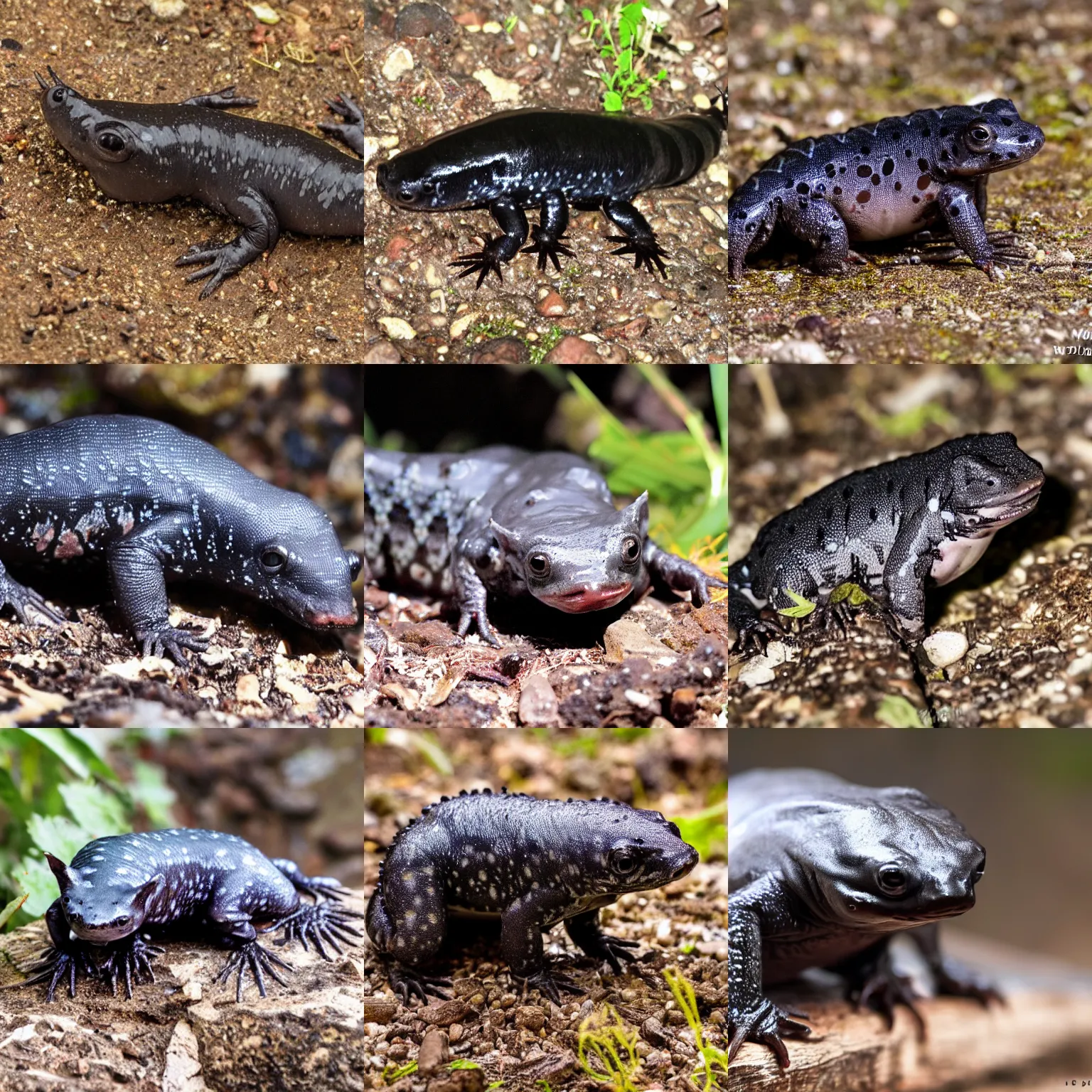 Prompt: Photo of Ambystoma mexicanum.