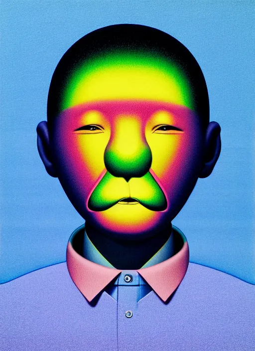 Image similar to levetaiting by shusei nagaoka, kaws, david rudnick, airbrush on canvas, pastell colours, cell shaded, 8 k