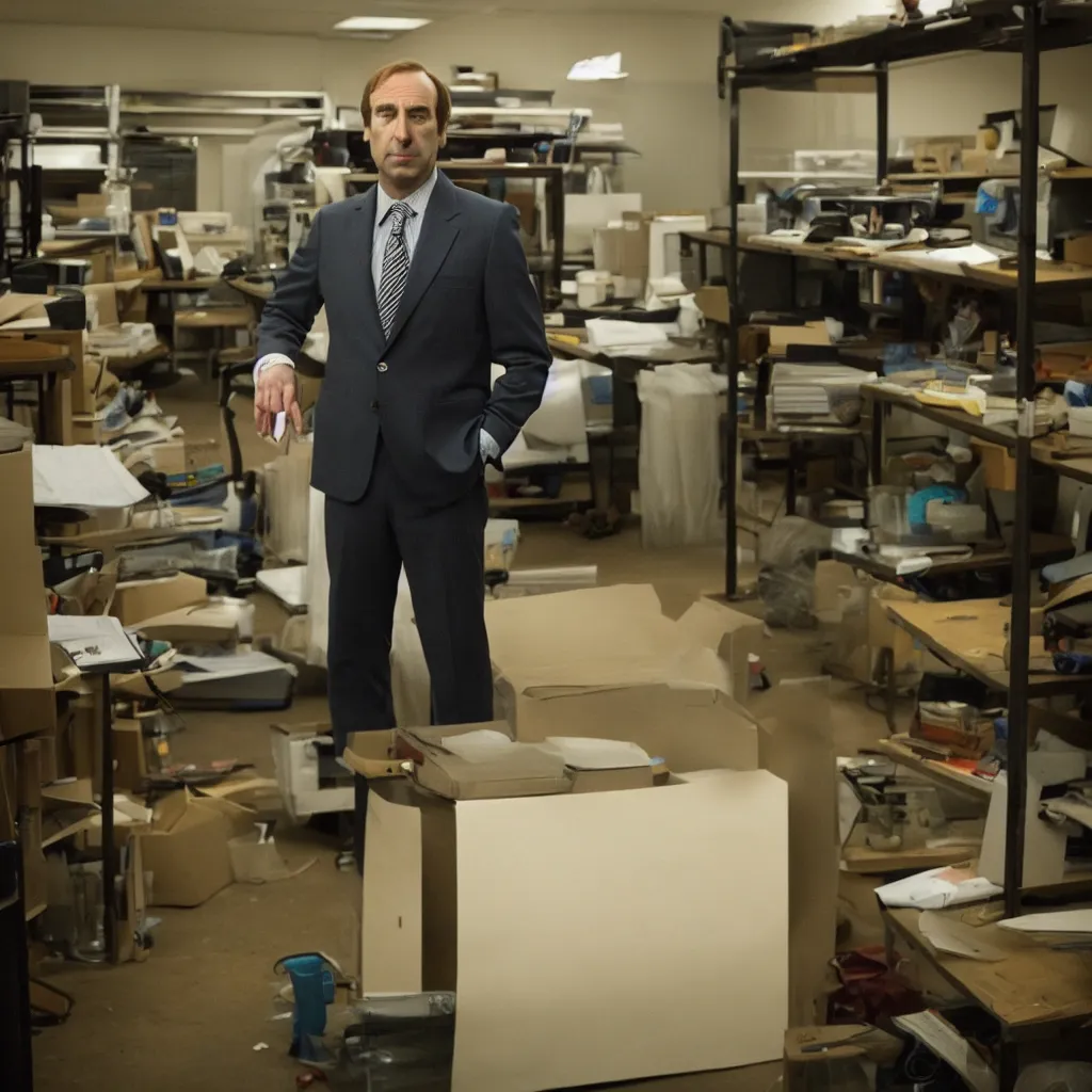 Prompt: saul goodman in the backrooms level 0, grainy dslr, photo