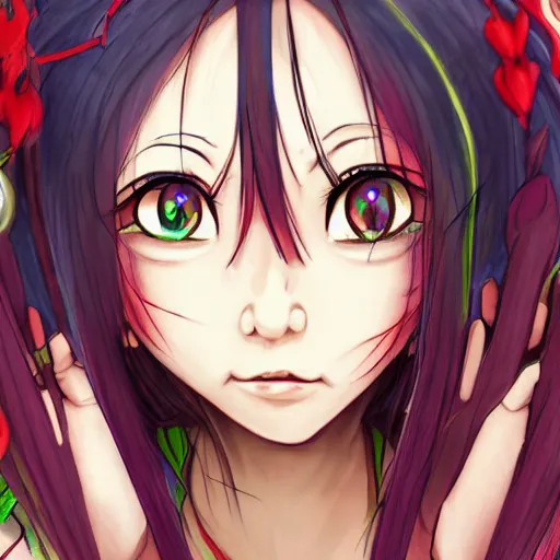 Prompt: detailed picture of mori calliope, pixiv, anime, hololive