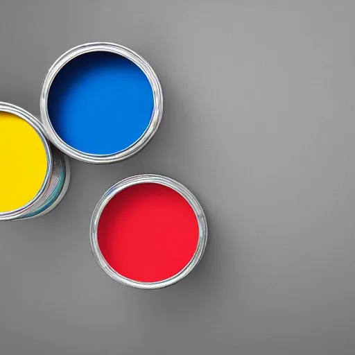 Image similar to can of paint, minimal, modern