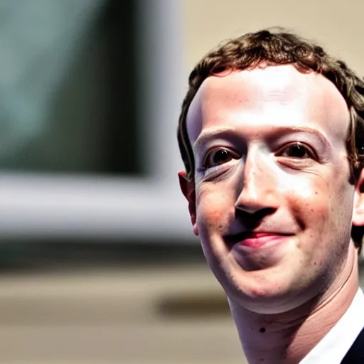 Prompt: mark zuckerberg is bald