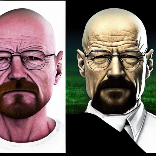Prompt: walter white in cs 1. 6