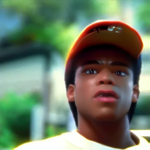 Prompt: a cinematic still of the Anime version of the movie Boyz N The Hood (1991) epic lighting, shallow depth of field