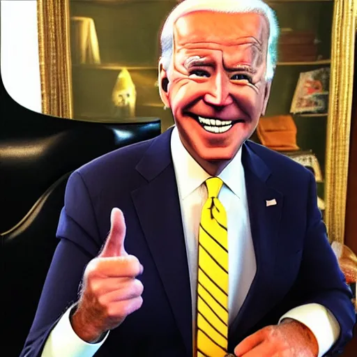 Prompt: Joe Biden as Batman