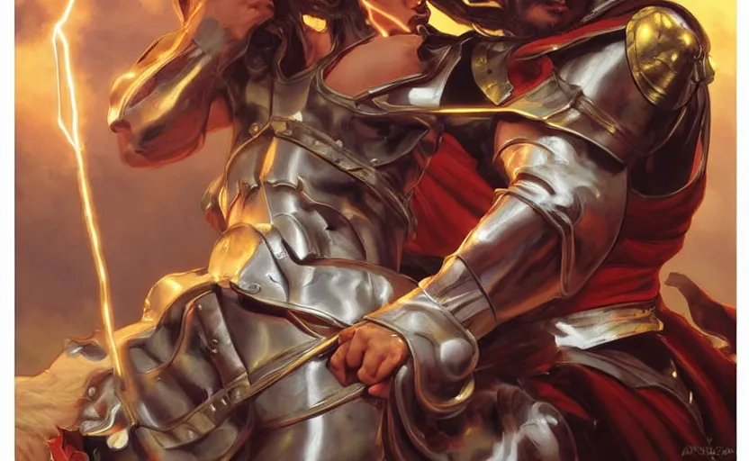 Prompt: spanish conquer francisco pizarro. detailed, high quality, dynamic lightning, fantasy. artwork by artgerm, wlop, alex ross, greg rutknowski, alphonse mucha