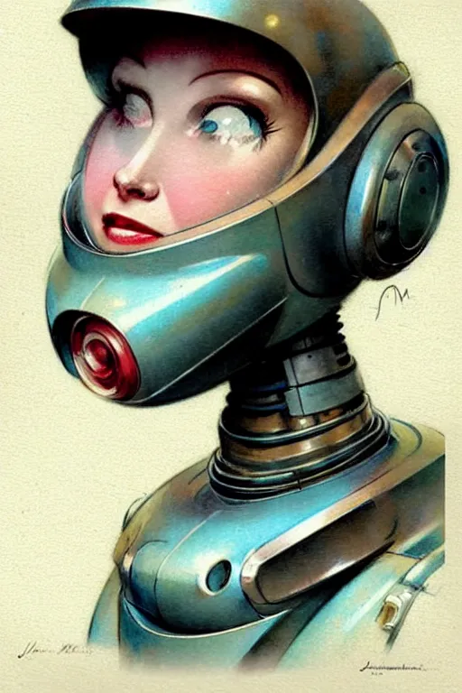 Image similar to ( ( ( ( ( 1 9 5 0 s retro future android robot mom. muted colors., ) ) ) ) ) by jean - baptiste monge,!!!!!!!!!!!!!!!!!!!!!!!!!