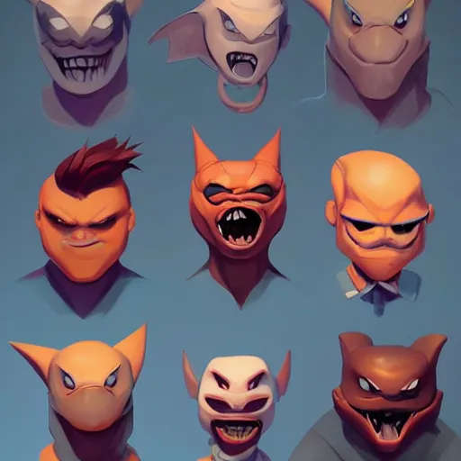 Image similar to face icon stylized minimalist street sharks, loftis, cory behance hd by jesper ejsing, by rhads, makoto shinkai and lois van baarle, ilya kuvshinov, rossdraws global illumination