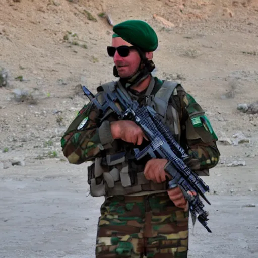 Image similar to Green Beret in Afghanistan