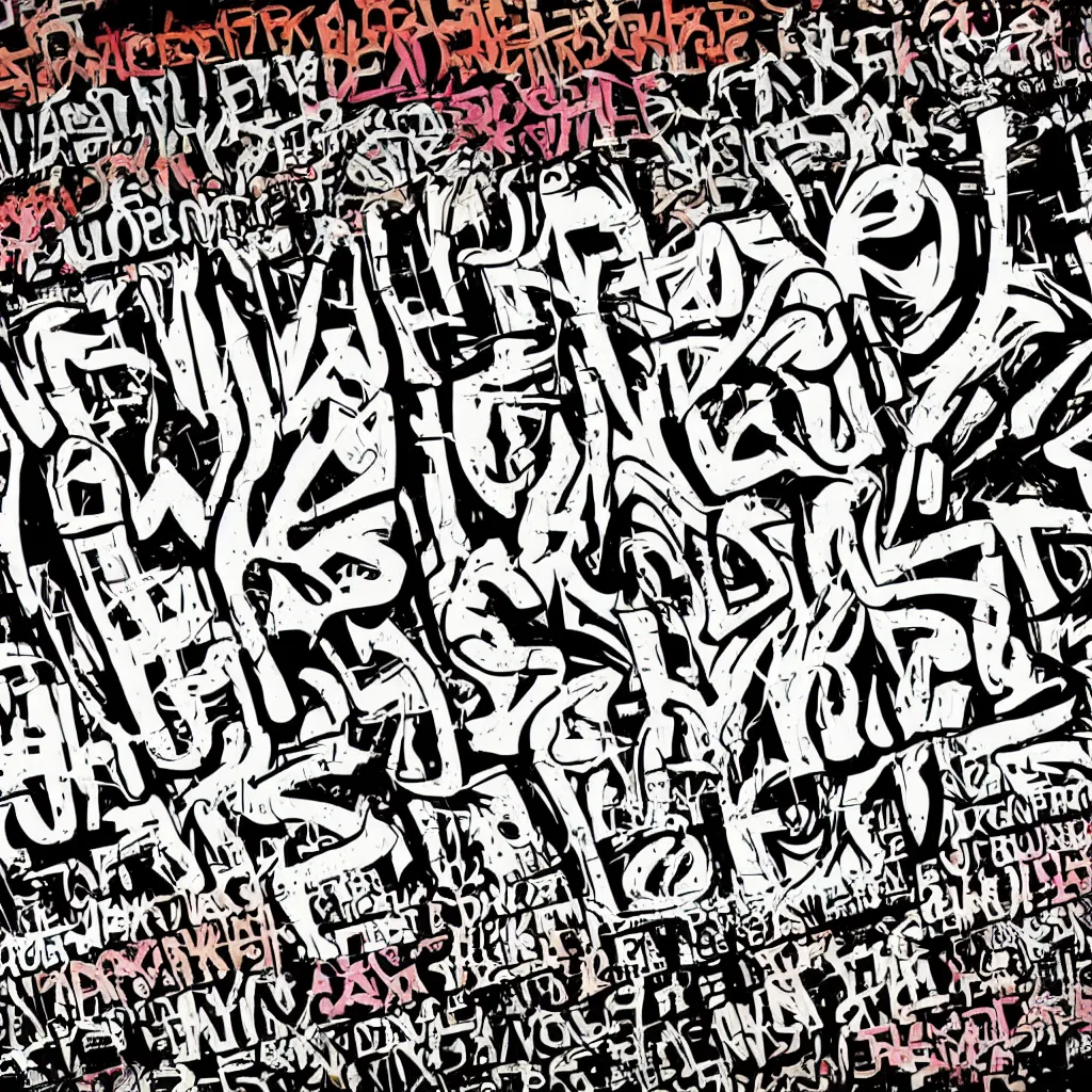 Prompt: poster illustration of a brick. underground hip hop culture, tag, font graffiti 2 d art detail hd perfectly centered, clean background