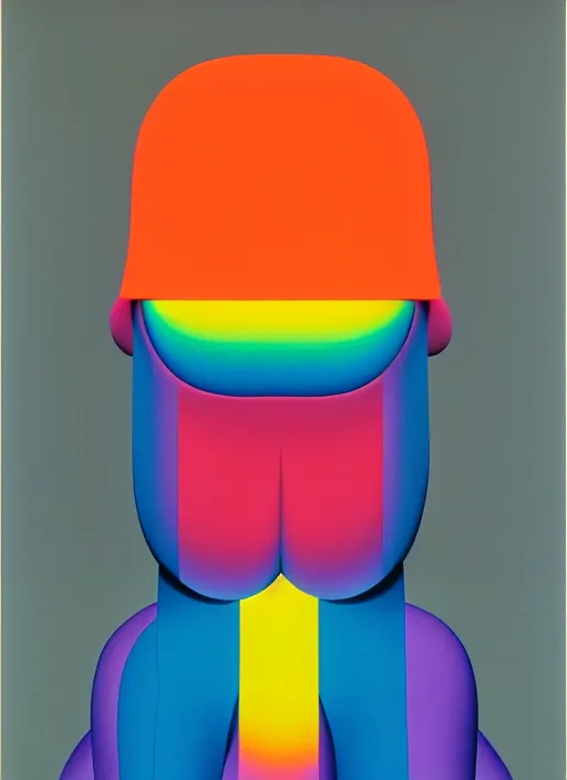 Prompt: abstract sulpture by shusei nagaoka, kaws, david rudnick, airbrush on canvas, pastell colours, cell shaded, 8 k