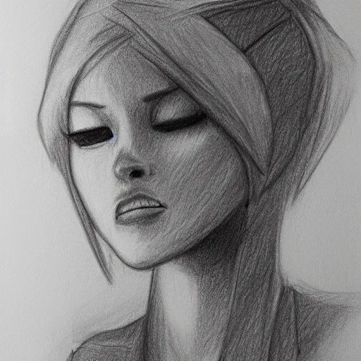 Image similar to random pencil sketch