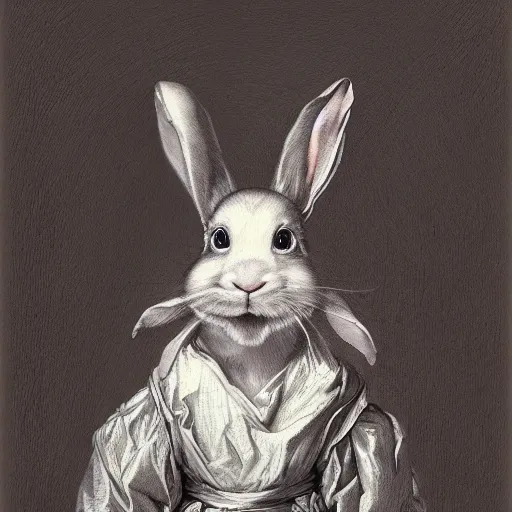 Prompt: [ john oliver ] as ( ( ( easter ) ) ) bunny, by anthony van dyck, artstation, illustration, marker art, concept art, insanely detailed and intricate, hypermaximalist, elegant, ornate, hyper realistic, super detailed